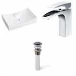 26-in. W Bathroom Vessel Sink Set_AI-33818