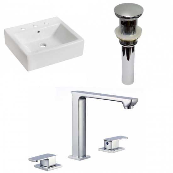 21-in. W Bathroom Vessel Sink Set_AI-33825