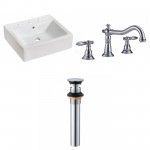 21-in. W Bathroom Vessel Sink Set_AI-33830