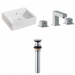 21-in. W Bathroom Vessel Sink Set_AI-33832