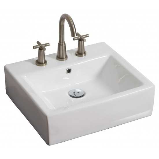 21-in. W Bathroom Vessel Sink Set_AI-33833