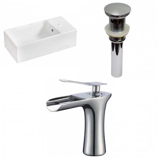 19.25-in. W Bathroom Vessel Sink Set_AI-33834