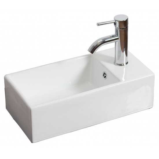 19.25-in. W Bathroom Vessel Sink Set_AI-33842