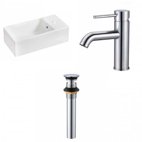 19.25-in. W Bathroom Vessel Sink Set_AI-33844