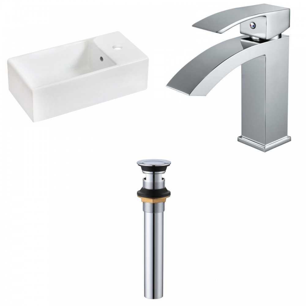 19.25-in. W Bathroom Vessel Sink Set_AI-33845