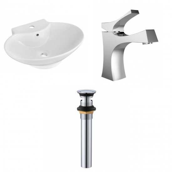 22.75-in. W Bathroom Vessel Sink Set_AI-33848