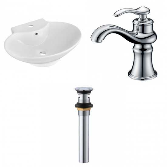 22.75-in. W Bathroom Vessel Sink Set_AI-33849