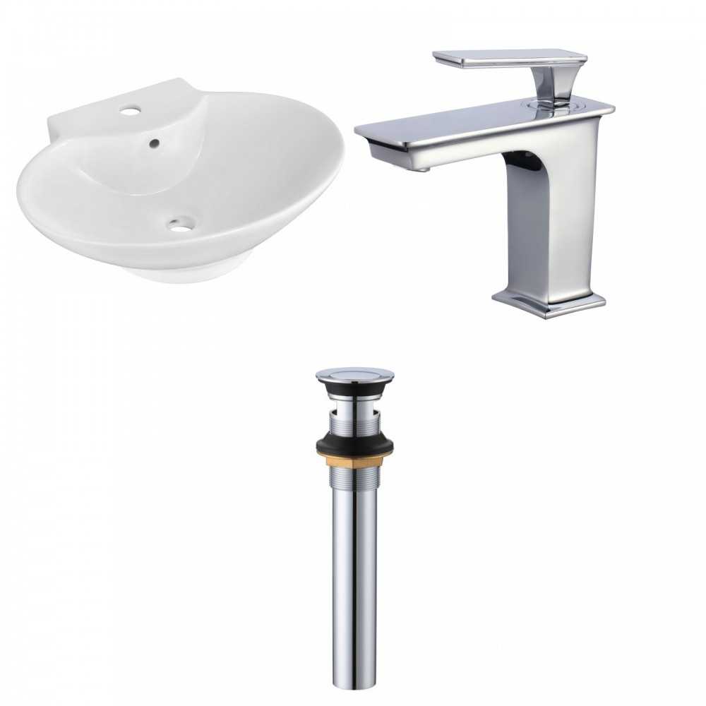 22.75-in. W Bathroom Vessel Sink Set_AI-33855