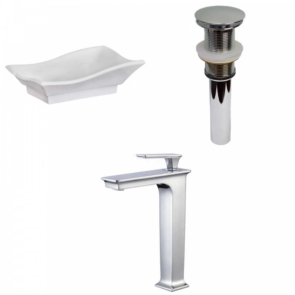 20-in. W Bathroom Vessel Sink Set_AI-33858