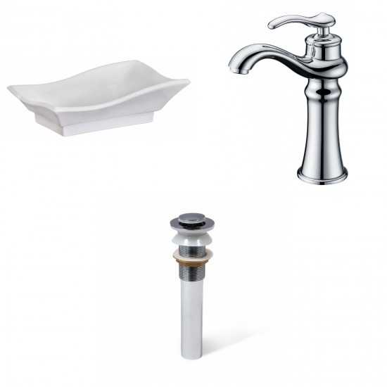 20-in. W Bathroom Vessel Sink Set_AI-33860