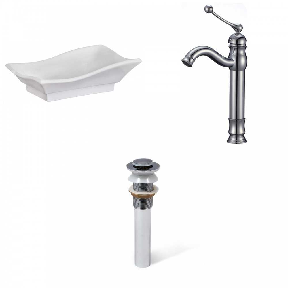 20-in. W Bathroom Vessel Sink Set_AI-33861