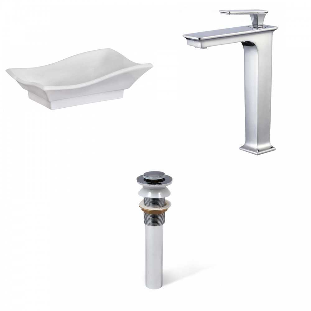 20-in. W Bathroom Vessel Sink Set_AI-33863