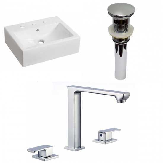 20.25-in. W Bathroom Vessel Sink Set_AI-33877