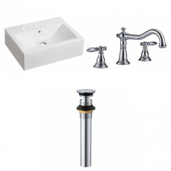 20.25-in. W Bathroom Vessel Sink Set_AI-33882