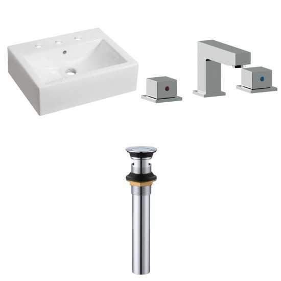 20.25-in. W Bathroom Vessel Sink Set_AI-33884