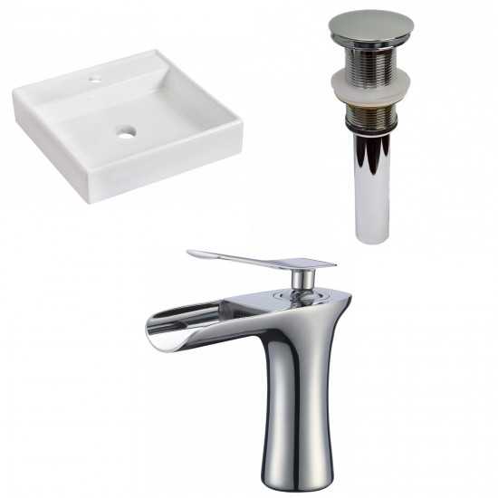 17.5-in. W Bathroom Vessel Sink Set_AI-33886