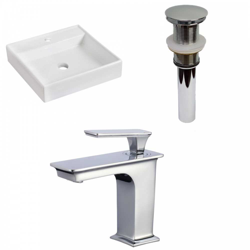 17.5-in. W Bathroom Vessel Sink Set_AI-33887