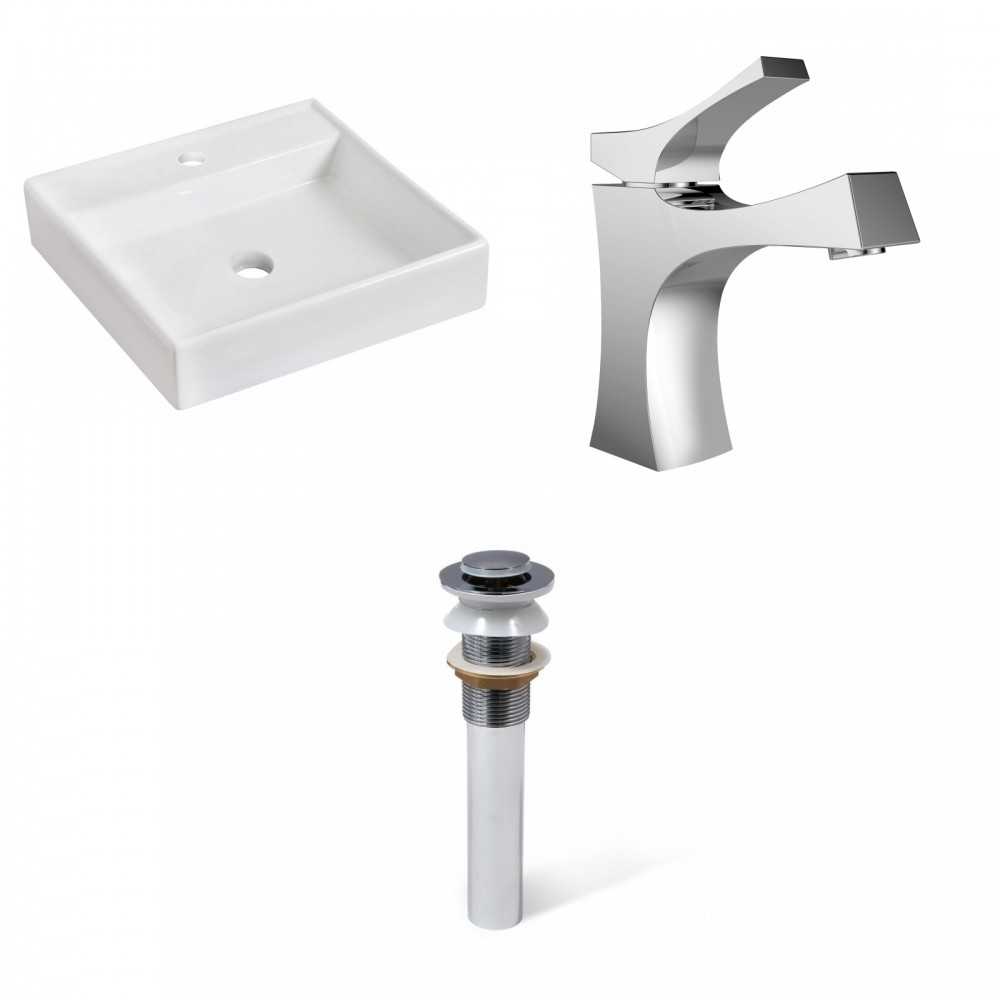 17.5-in. W Bathroom Vessel Sink Set_AI-33888