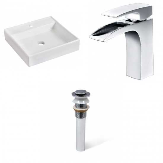 17.5-in. W Bathroom Vessel Sink Set_AI-33892