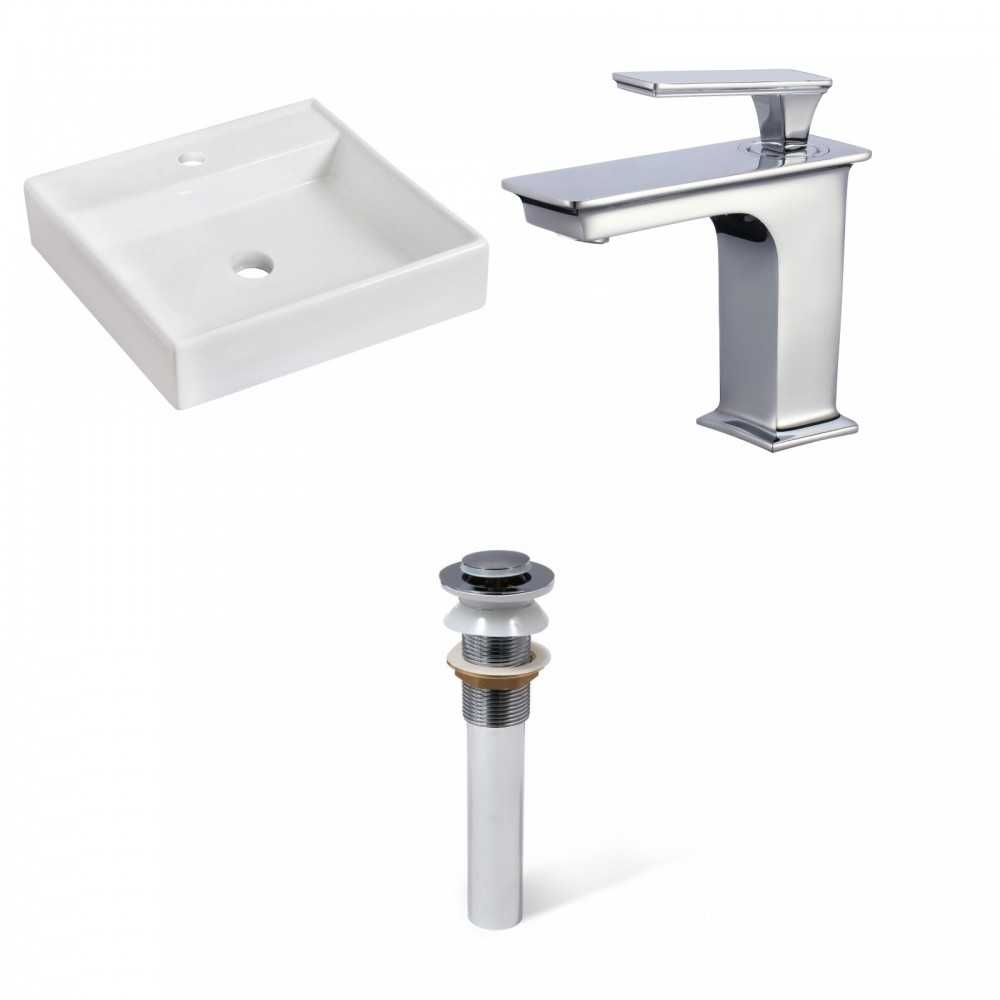 17.5-in. W Bathroom Vessel Sink Set_AI-33895