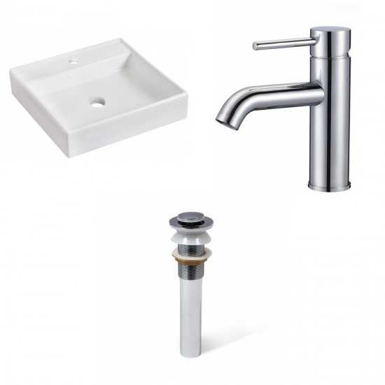 17.5-in. W Bathroom Vessel Sink Set_AI-33896