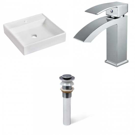 17.5-in. W Bathroom Vessel Sink Set_AI-33897