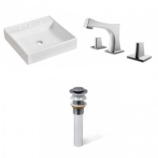 17.5-in. W Bathroom Vessel Sink Set_AI-33900