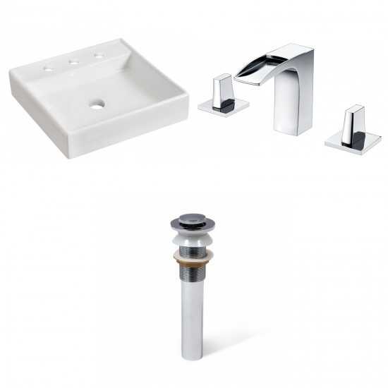 17.5-in. W Bathroom Vessel Sink Set_AI-33903