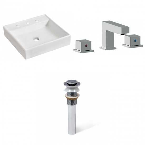 17.5-in. W Bathroom Vessel Sink Set_AI-33906