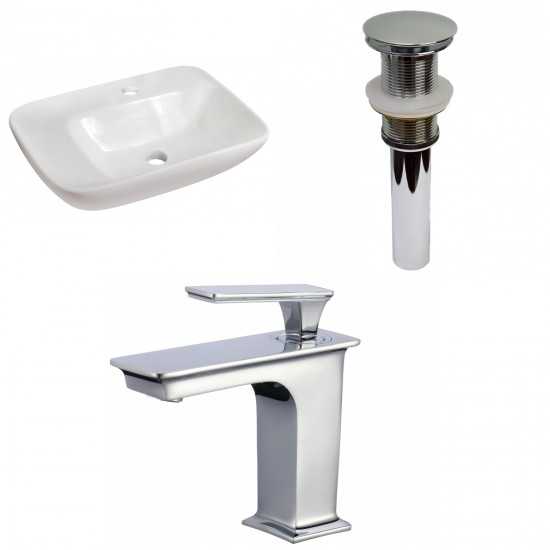 23.5-in. W Bathroom Vessel Sink Set_AI-33909