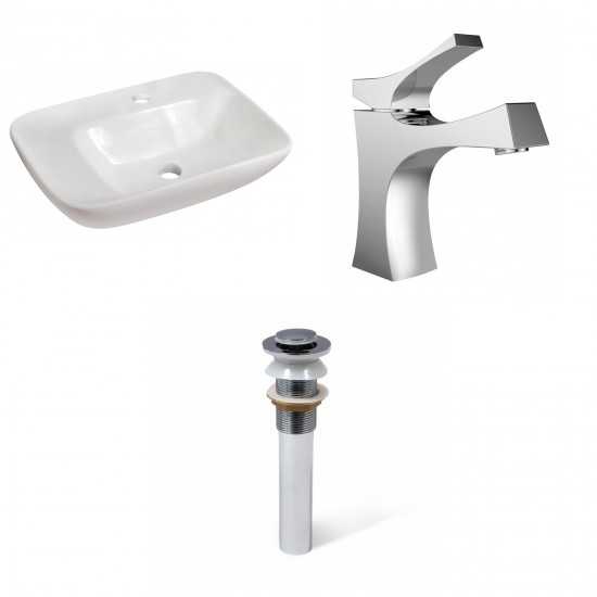 23.5-in. W Bathroom Vessel Sink Set_AI-33910