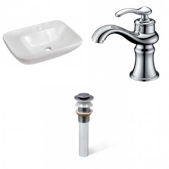 23.5-in. W Bathroom Vessel Sink Set_AI-33911