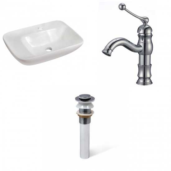 23.5-in. W Bathroom Vessel Sink Set_AI-33915