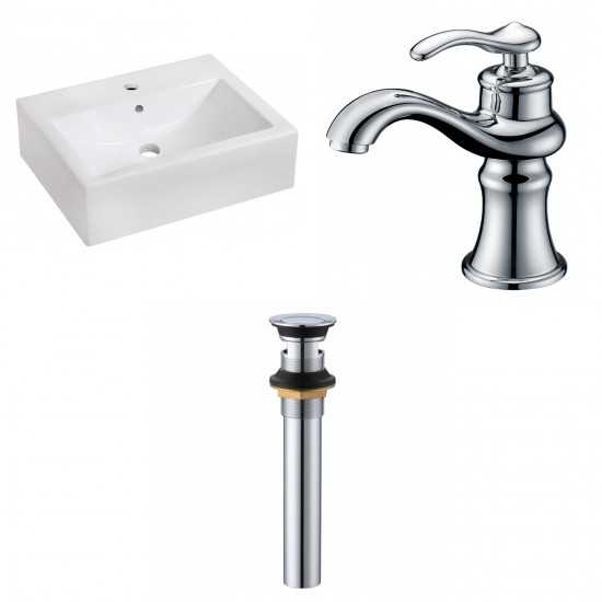 20.25-in. W Bathroom Vessel Sink Set_AI-33923