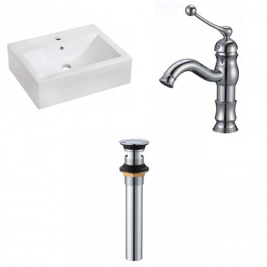 20.25-in. W Bathroom Vessel Sink Set_AI-33927