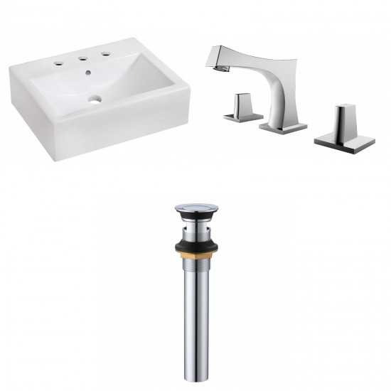 20.25-in. W Bathroom Vessel Sink Set_AI-33934