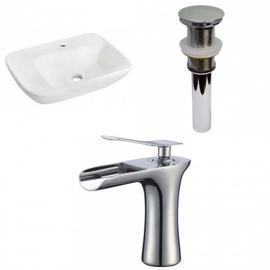 23.5-in. W Bathroom Vessel Sink Set_AI-33942