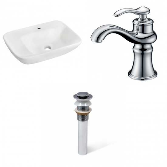 23.5-in. W Bathroom Vessel Sink Set_AI-33945