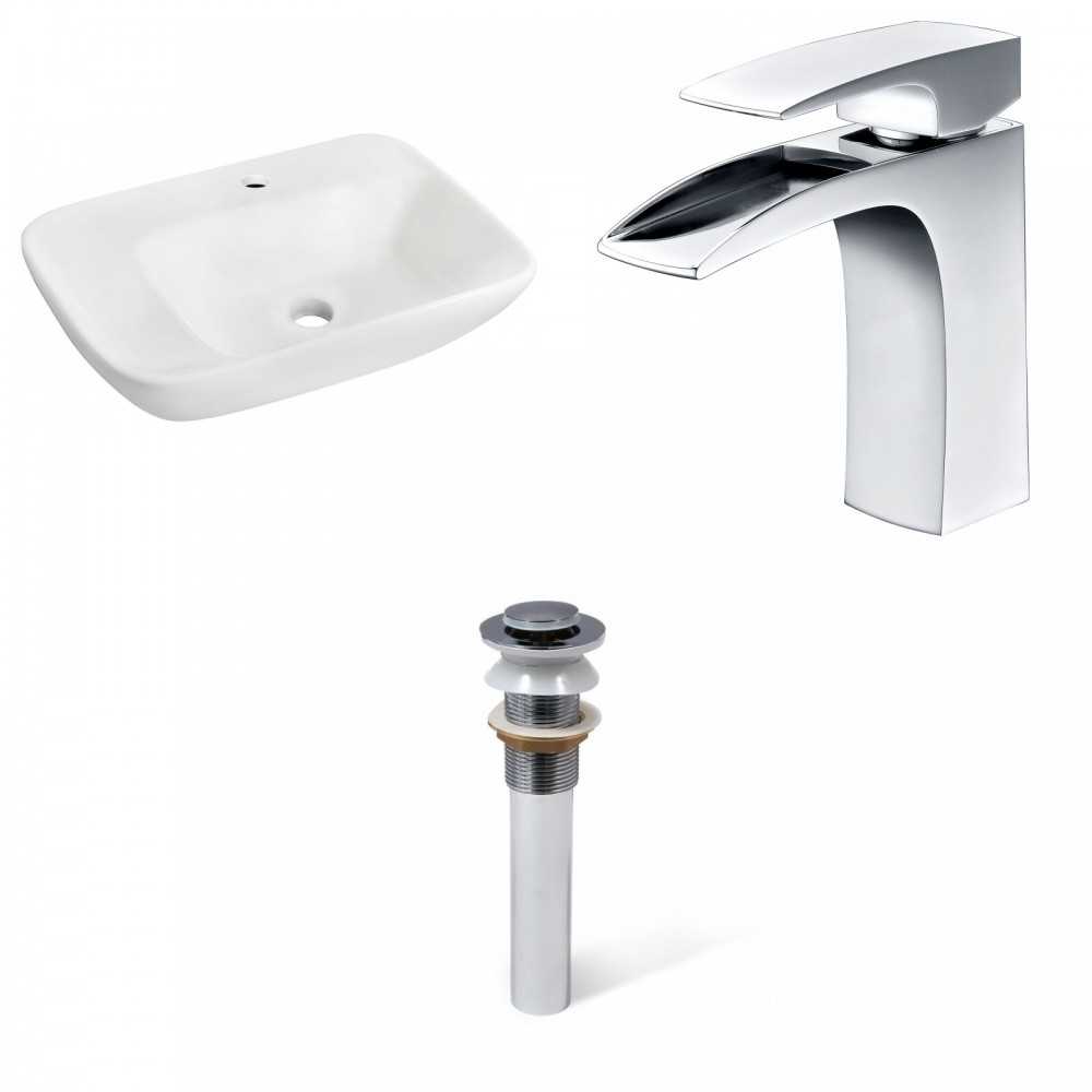 23.5-in. W Bathroom Vessel Sink Set_AI-33948