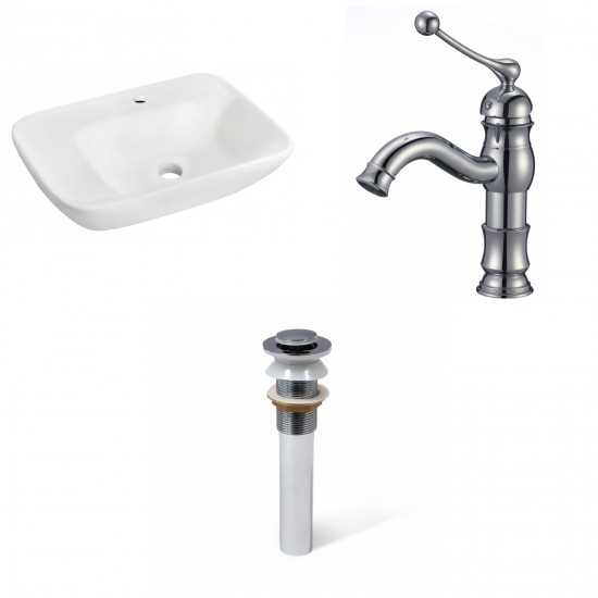 23.5-in. W Bathroom Vessel Sink Set_AI-33949