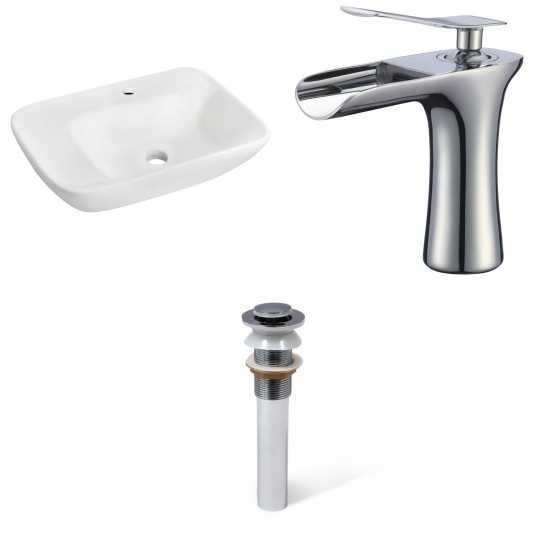 23.5-in. W Bathroom Vessel Sink Set_AI-33950