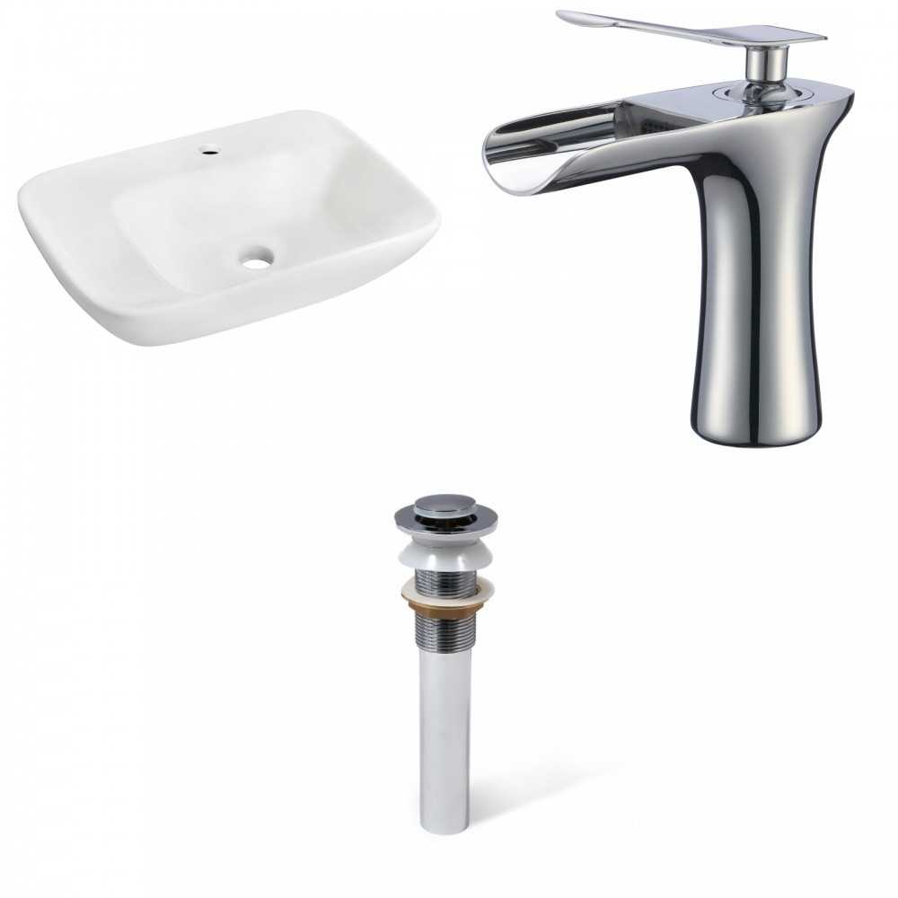 23.5-in. W Bathroom Vessel Sink Set_AI-33950