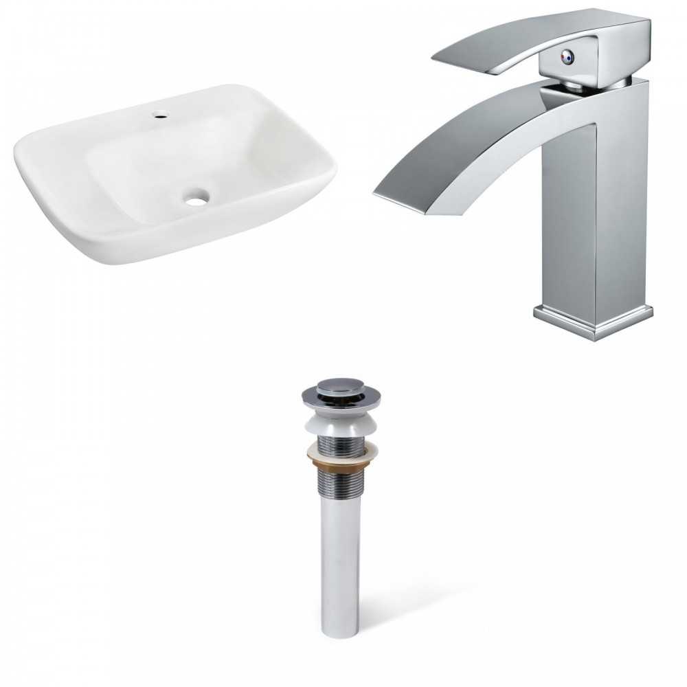 23.5-in. W Bathroom Vessel Sink Set_AI-33953