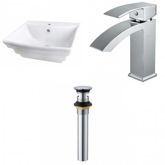 19.75-in. W Bathroom Vessel Sink Set_AI-33965