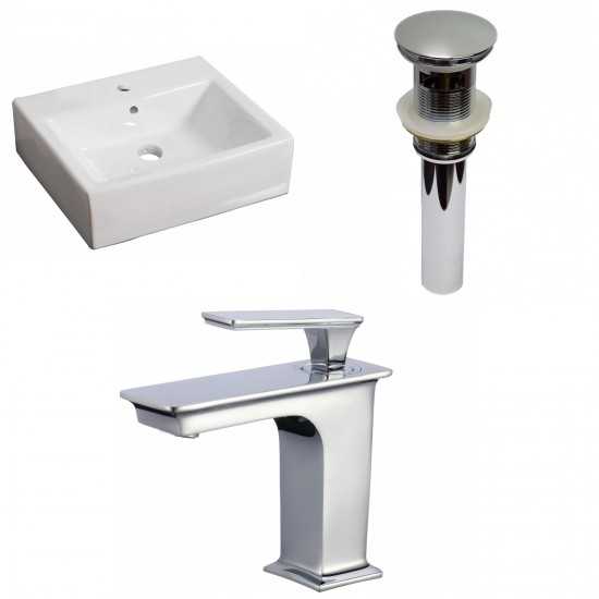 21-in. W Bathroom Vessel Sink Set_AI-33967