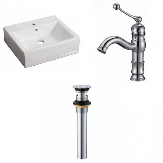 21-in. W Bathroom Vessel Sink Set_AI-33973