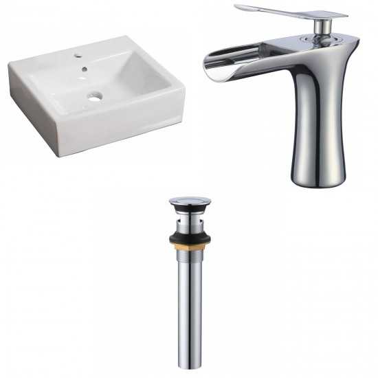 21-in. W Bathroom Vessel Sink Set_AI-33974