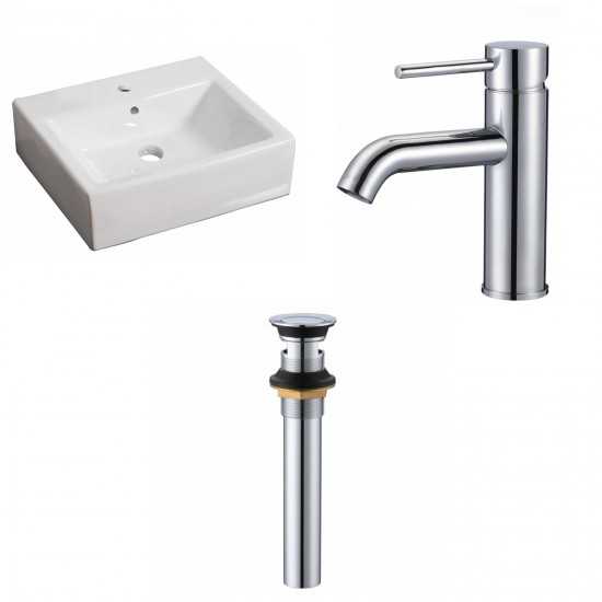 21-in. W Bathroom Vessel Sink Set_AI-33976