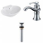 22.75-in. W Bathroom Vessel Sink Set_AI-33991