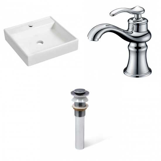 17.5-in. W Bathroom Vessel Sink Set_AI-34003